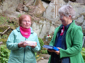Feierliche Maiandacht in der Fatima-Grotte 
